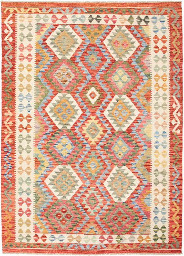 Alfombra afgana Kilim  Afghan 245x171 245x171, Alfombra persa Tejido a mano