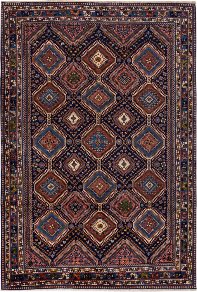 Tapis persan Aliabad 313x211 313x211, Tapis persan Noué à la main