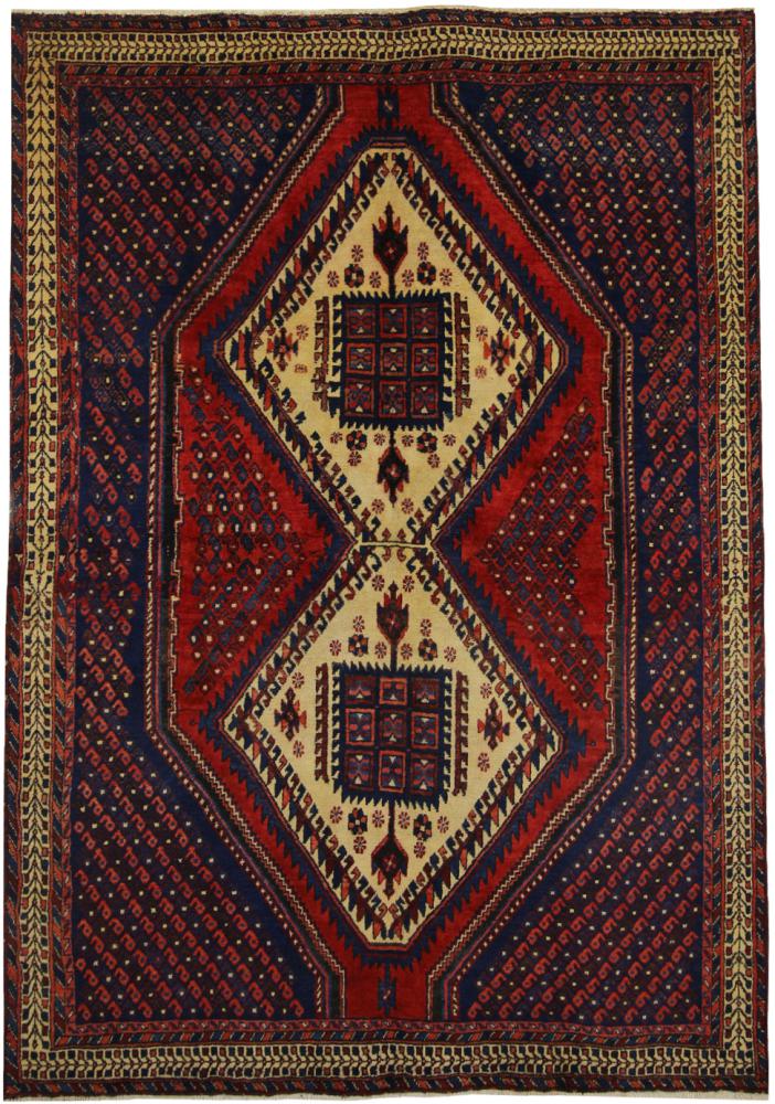 Perzisch tapijt Afshar 227x163 227x163, Perzisch tapijt Handgeknoopte