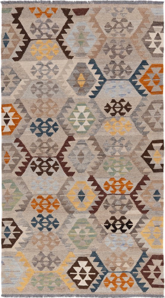 Afgański dywan Kilim Afghan 189x106 189x106, Dywan perski Ręcznie tkany