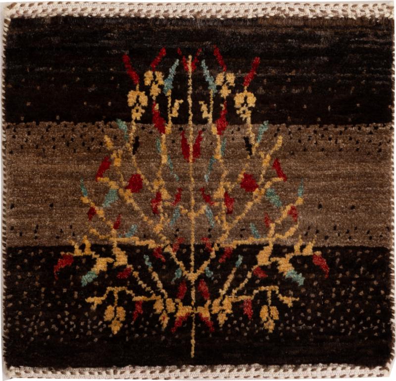 Persisk tæppe Persisk Gabbeh Loribaft Nowbaft 41x39 41x39, Persisk tæppe Knyttet i hånden