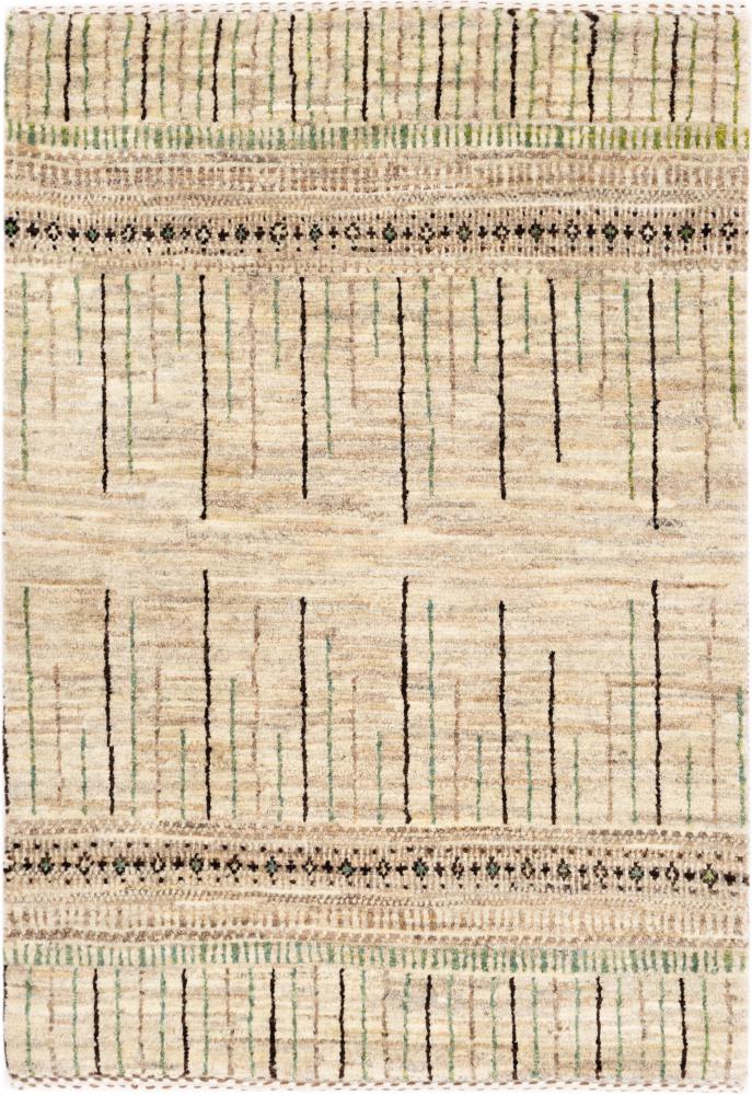 Tapis persan Persan Gabbeh Loribaft Natura 96x67 96x67, Tapis persan Noué à la main