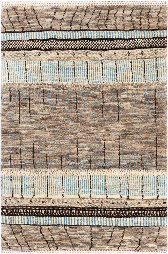 Tapis persan Persan Gabbeh Loribaft Natura 93x60 93x60, Tapis persan Noué à la main
