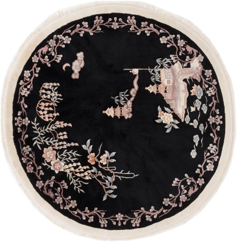 Tapis chinois Chinois 200x200 200x200, Tapis persan Noué à la main