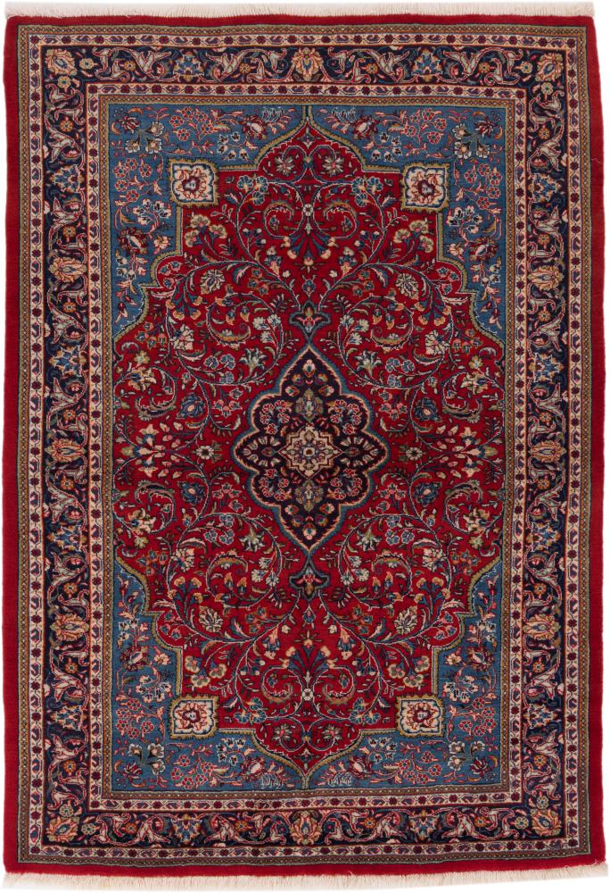 Tapete persa Sarough 199x139 199x139, Tapete persa Atado à mão