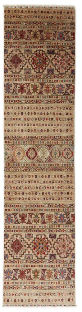 Tapis pakistanais Arijana Shaal 408x96 408x96, Tapis persan Noué à la main