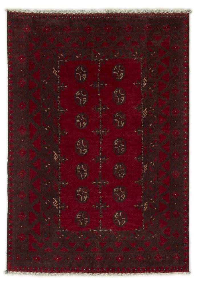 Afghansk tæppe Afghan Akhche 142x100 142x100, Persisk tæppe Knyttet i hånden