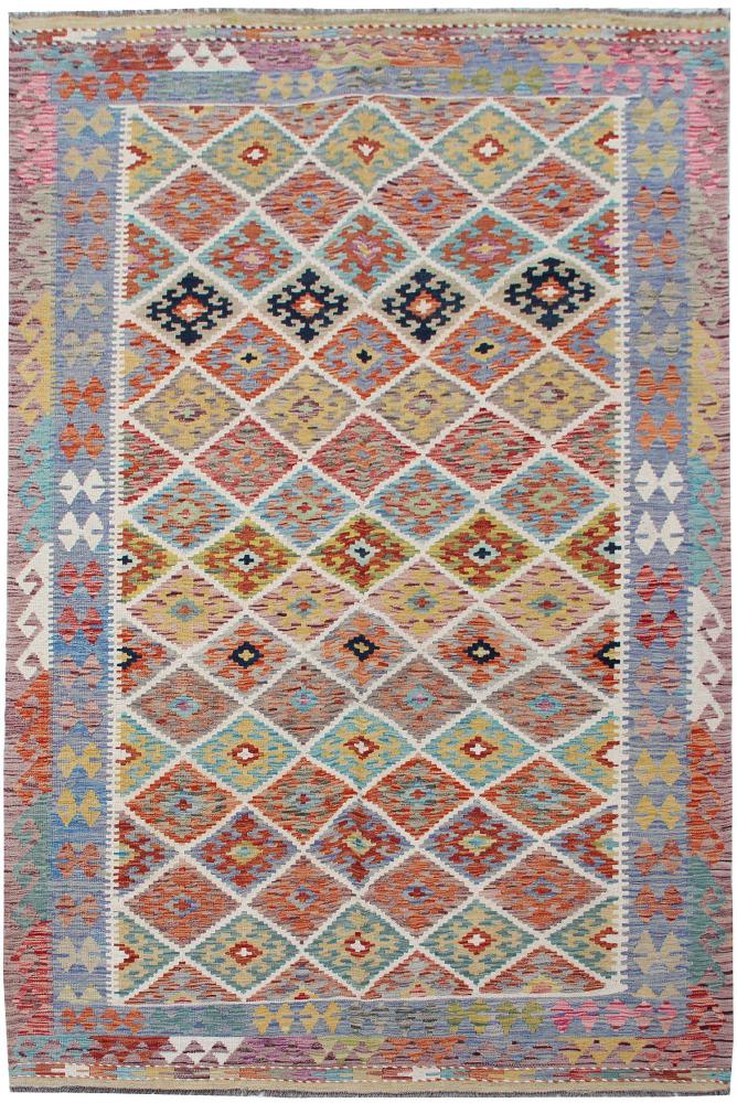 Tapete afegão Kilim Afegão 257x172 257x172, Tapete persa Tecido à mão