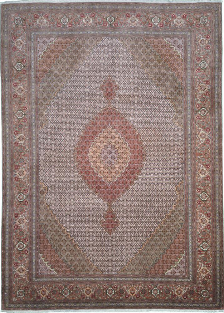 Tapete persa Tabriz 60Raj 346x251 346x251, Tapete persa Atado à mão