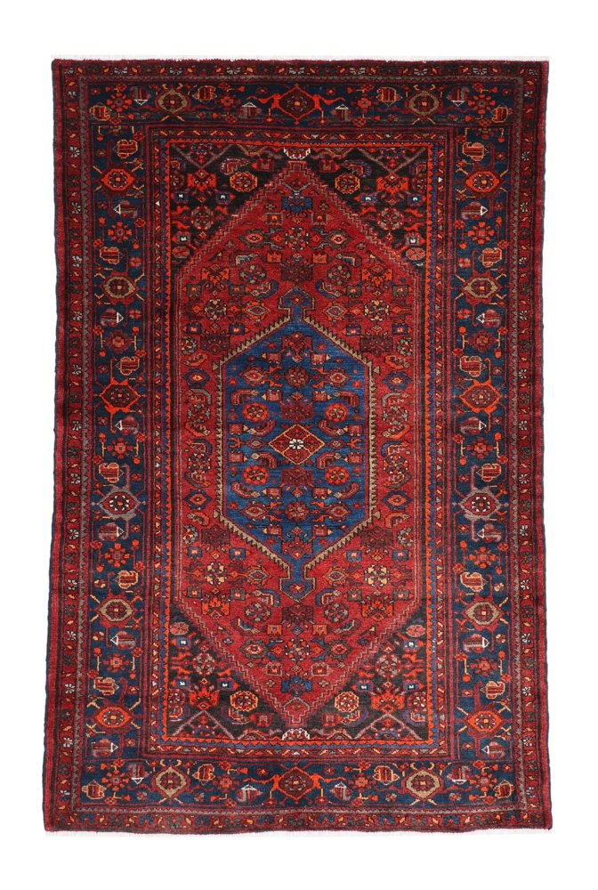 Perzisch tapijt Khamseh 211x138 211x138, Perzisch tapijt Handgeknoopt