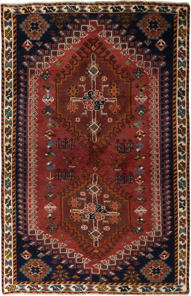 Περσικό χαλί Shiraz 175x113 175x113, Περσικό χαλί Οι κόμποι έγιναν με το χέρι
