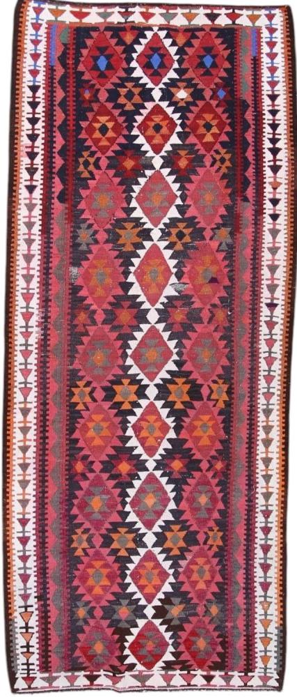 Persisk teppe Kelim Fars Antikke 336x141 336x141, Persisk teppe Handwoven 