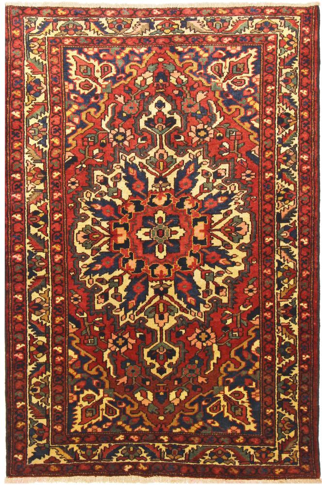 Persisk tæppe Bakhtiar 204x134 204x134, Persisk tæppe Knyttet i hånden