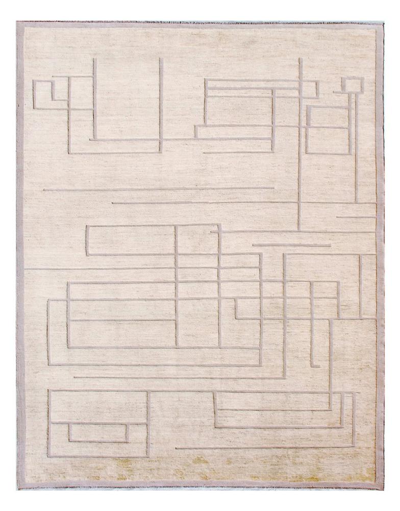 Alfombra afgana Berber Contemporary 360x268 360x268, Alfombra persa Anudado a mano