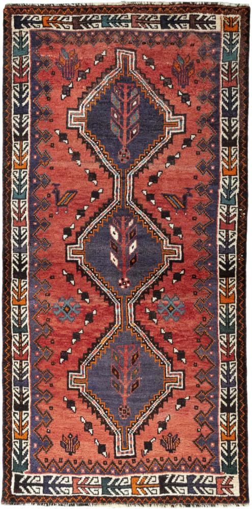 Perzisch tapijt Shiraz 199x97 199x97, Perzisch tapijt Handgeknoopte
