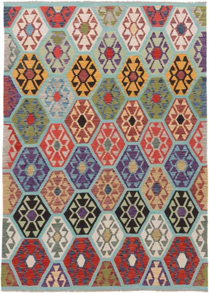 Tapete afegão Kilim Afegão 298x216 298x216, Tapete persa Tecido à mão