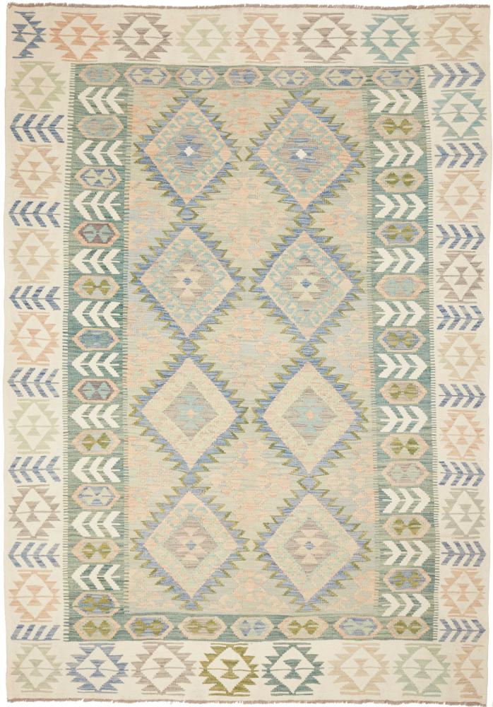 Tapete afegão Kilim Afegão 291x194 291x194, Tapete persa Tecido à mão