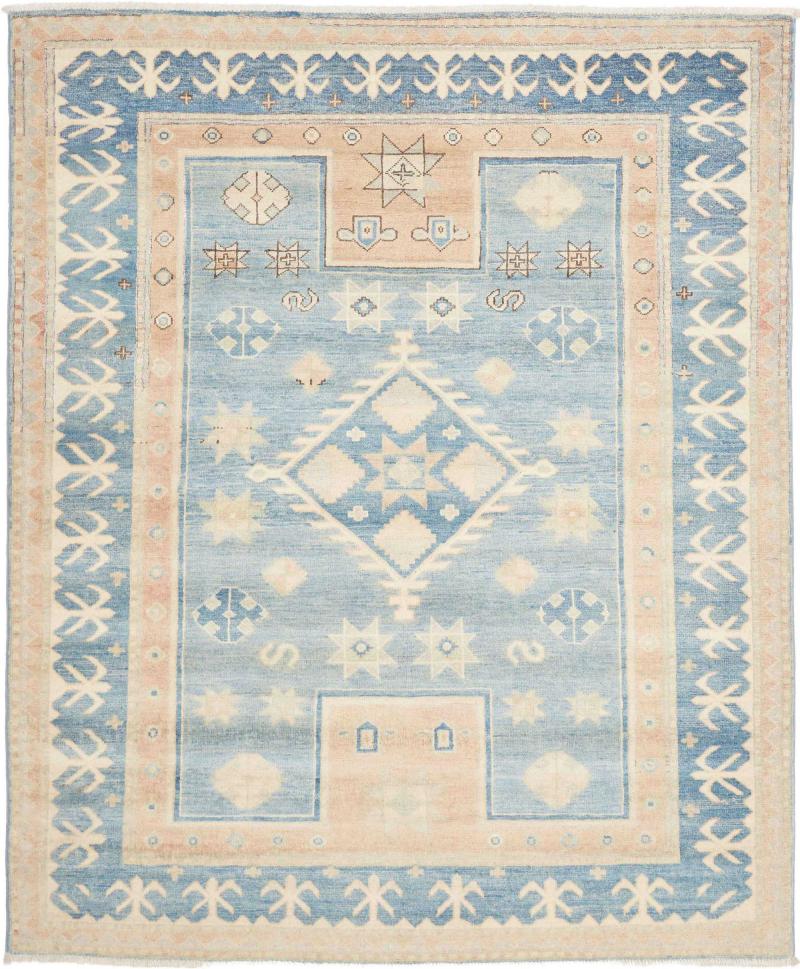Tapis pakistanais Kazak 201x165 201x165, Tapis persan Noué à la main