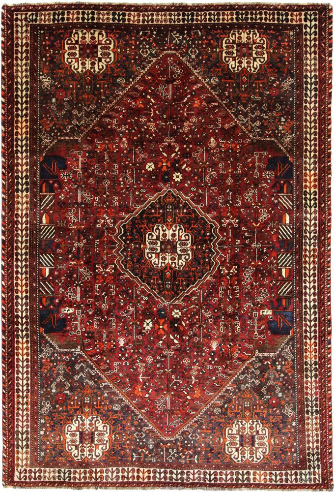 Tapete persa Ghashghai 276x189 276x189, Tapete persa Atado à mão