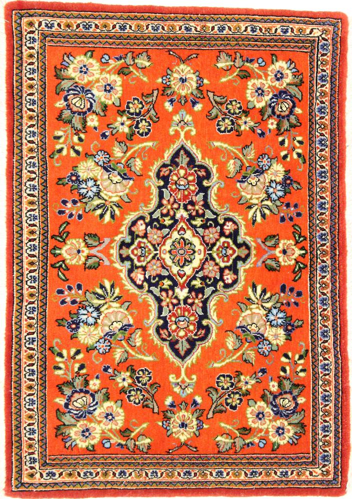 Persian Rug Qum 87x61 87x61, Persian Rug Knotted by hand