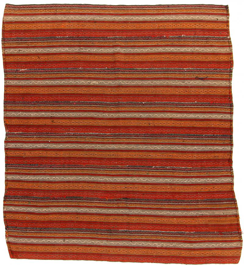 Tapete persa Kilim Fars Antigo 160x180 160x180, Tapete persa Tecido à mão