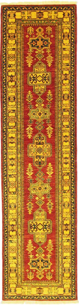 Afghan rug Super Kazak 309x78 309x78, Persian Rug Knotted by hand