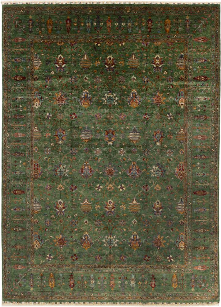 Tapis afghan Arijana Klassik 411x306 411x306, Tapis persan Noué à la main