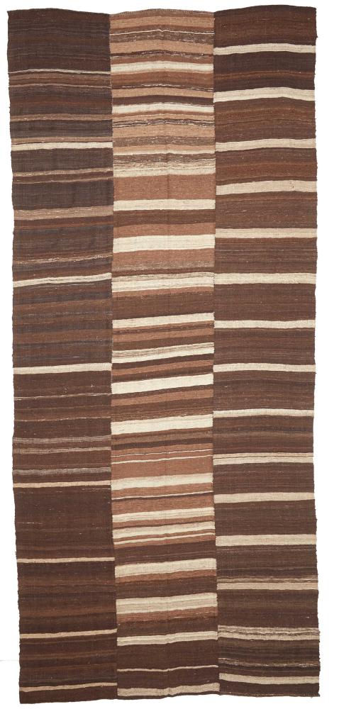 Persisk teppe Kelim Fars Antikke 447x194 447x194, Persisk teppe Handwoven 