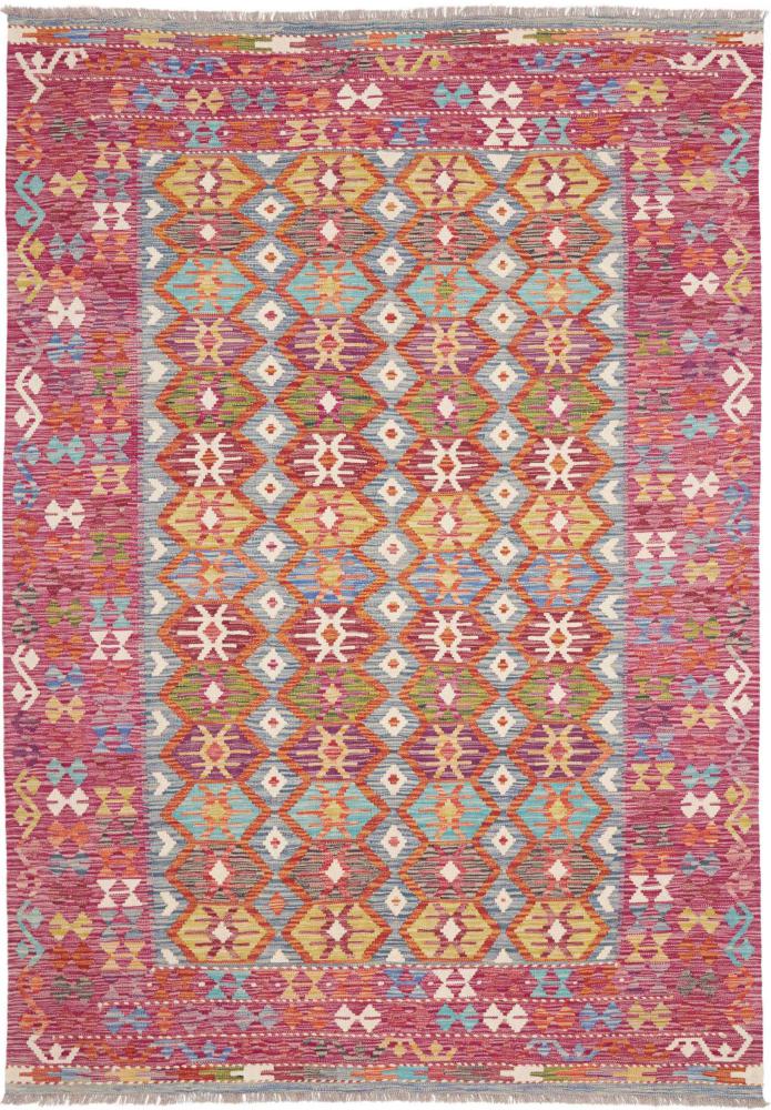 Afgán szőnyeg Kilim Afgán 247x173 247x173, Perzsa szőnyeg Kézzel szőtt