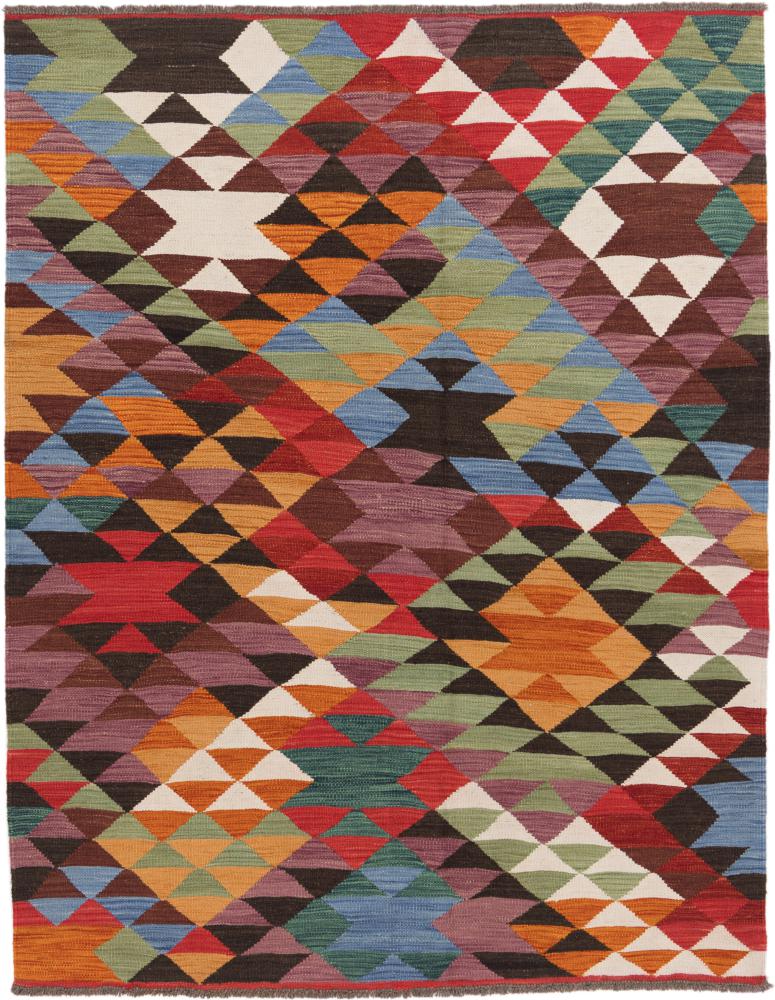 Afghanischer Teppich Kelim Afghan Heritage 205x161 205x161, Perserteppich Handgewebt
