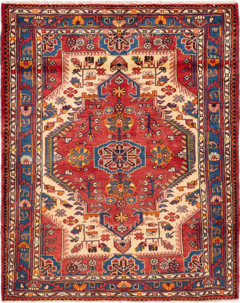 Περσικό χαλί Tuyserkan 150x118 150x118, Περσικό χαλί Οι κόμποι έγιναν με το χέρι