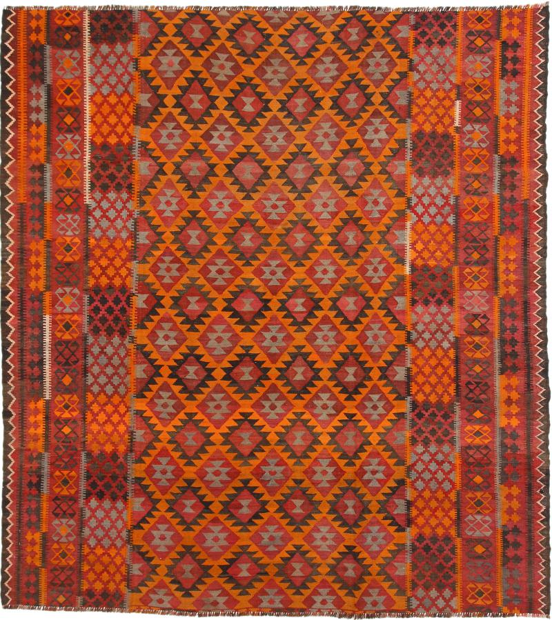 Tapete afegão Kilim Afegão Antigo 294x269 294x269, Tapete persa Tecido à mão