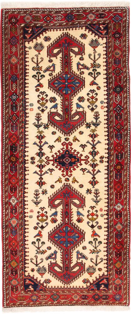 Persian Rug Persian Gabbeh Kashkuli 193x82 193x82, Persian Rug Knotted by hand
