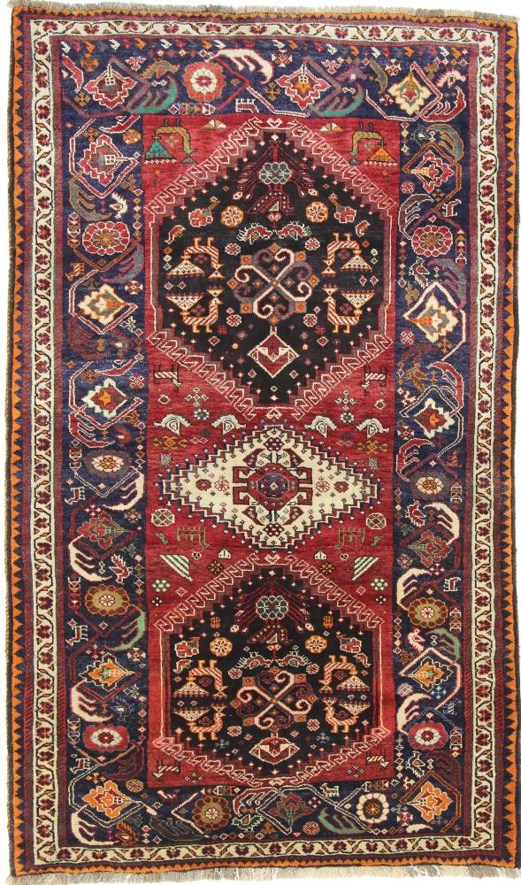 Tappeto persiano Ghashghai 266x156 266x156, Tappeto persiano Annodato a mano
