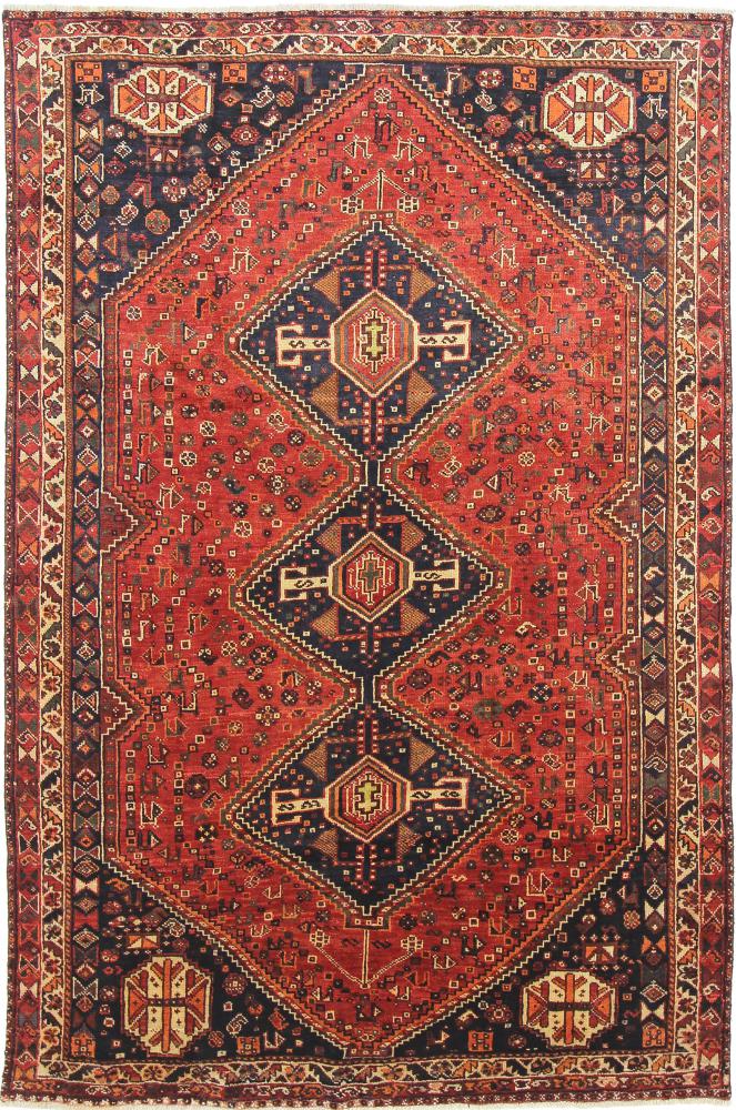 Persisk tæppe Ghashghai 299x199 299x199, Persisk tæppe Knyttet i hånden