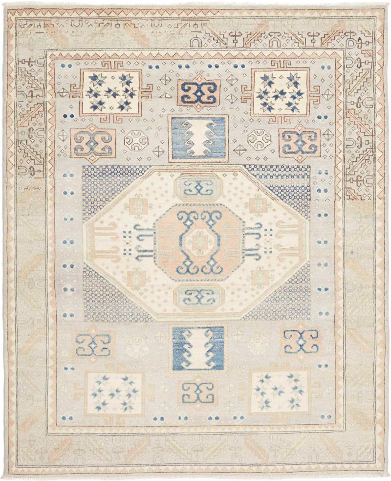 Pakistansk tæppe Kazak 187x151 187x151, Persisk tæppe Håndknyttet