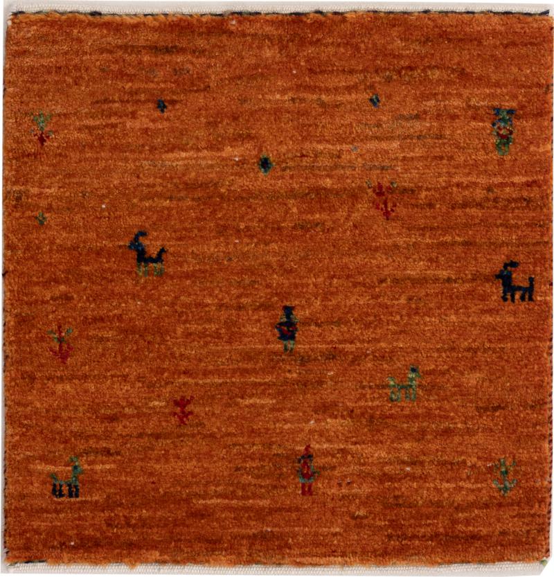 Persisk tæppe Persisk Gabbeh Loribaft Nowbaft 41x39 41x39, Persisk tæppe Knyttet i hånden