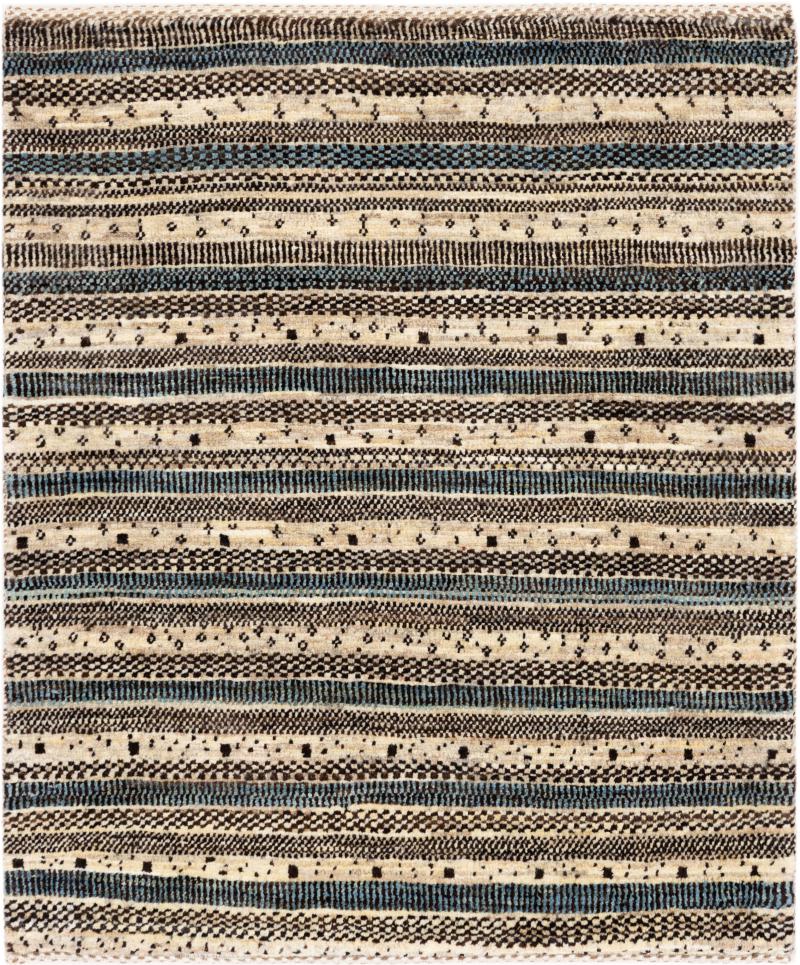 Persian rug Persian Gabbeh Loribaft Natura 2'9"x2'4" 2'9"x2'4", Persian rug Hand-knotted