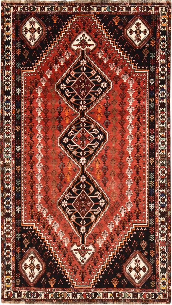 Persian Rug Shiraz 294x171 294x171, Persian Rug Knotted by hand