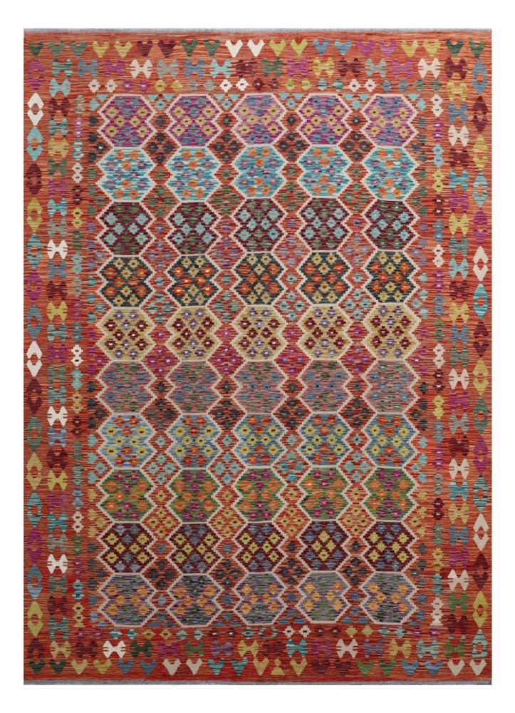 Alfombra afgana Kilim Afghan 347x257 347x257, Alfombra persa Tejido a mano