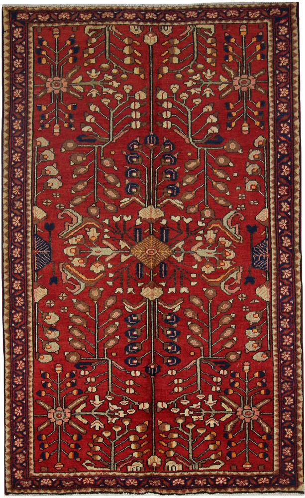 Περσικό χαλί Χαμαντάν 208x126 208x126, Περσικό χαλί Οι κόμποι έγιναν με το χέρι