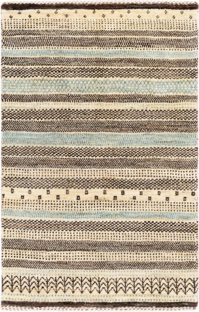 Tapis persan Persan Gabbeh Loribaft Natura 95x61 95x61, Tapis persan Noué à la main