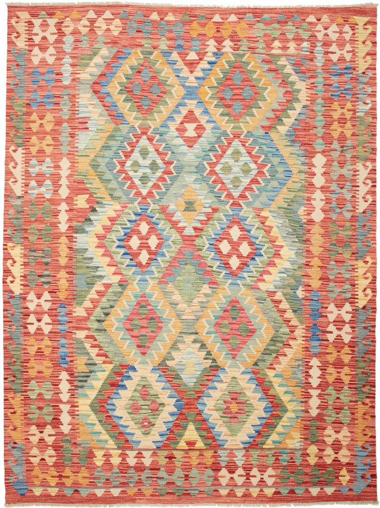 Afghaans tapijt Kilim  Afghan 239x180 239x180, Perzisch tapijt Handgeweven