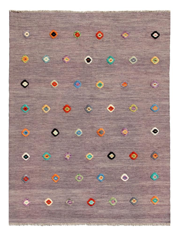 Alfombra afgana Kilim Afghan Nimbaft Edition 197x155 197x155, Alfombra persa Tejido a mano