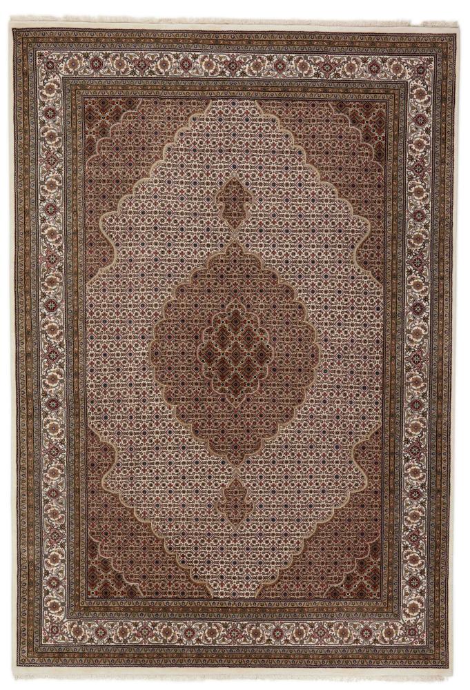Indischer Teppich Indo Täbriz 354x245 354x245, Perserteppich Handgeknüpft