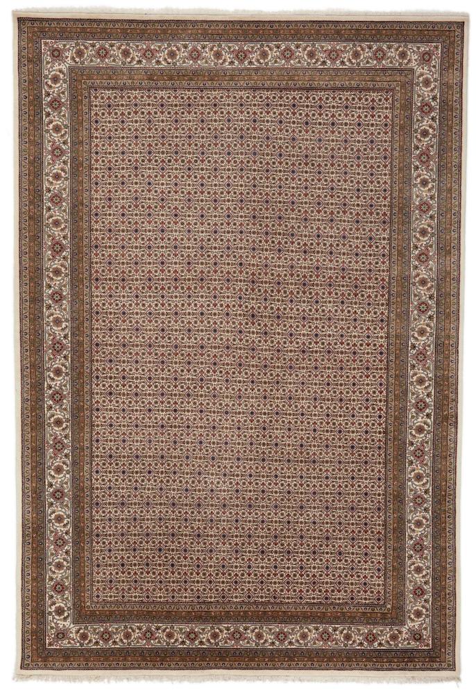 Indo rug Indo Tabriz 11'9"x8'2" 11'9"x8'2", Persian Rug Knotted by hand