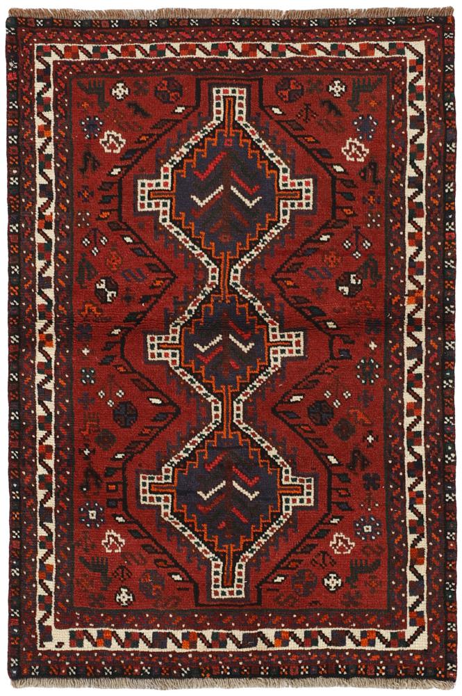 Perserteppich Shiraz 146x101 146x101, Perserteppich Handgeknüpft