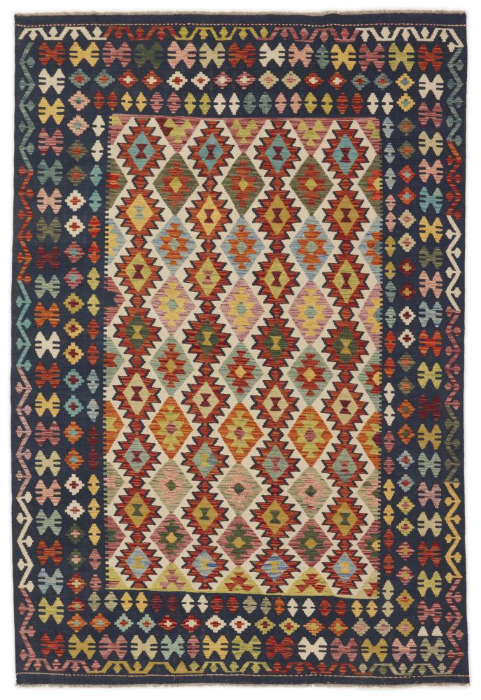 アフガンカーペット キリム アフガン 293x197 293x197,  ペルシャ絨毯 手織り