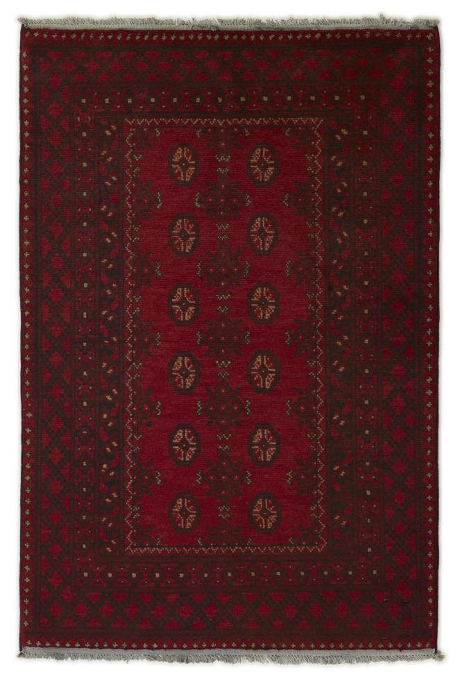 Afghansk tæppe Afghan Akhche 145x99 145x99, Persisk tæppe Knyttet i hånden