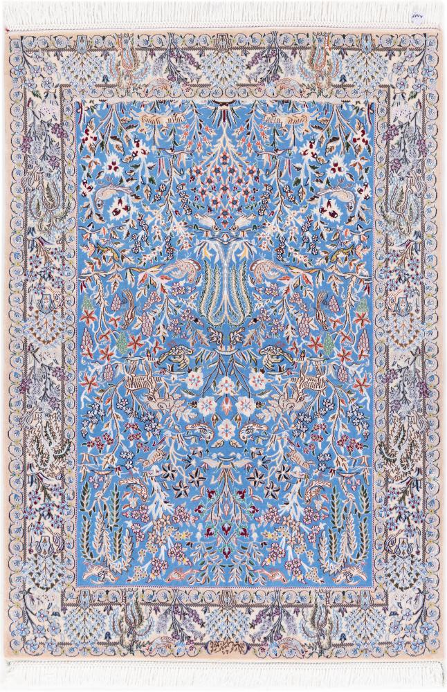 ペルシャ絨毯 ナイン 6La 157x110 157x110, ペルシャ絨毯 手織り